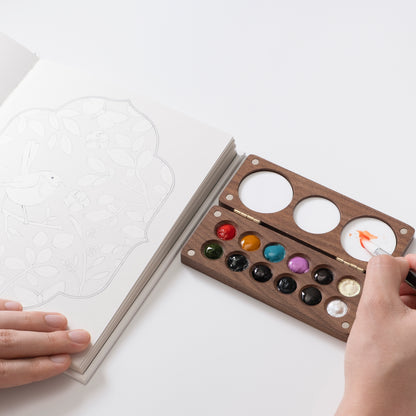 Mini Wooden Palette For White Kit