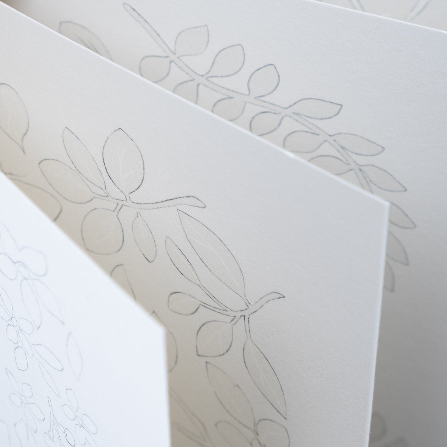 White Watercolor Coloring Book - Large Print